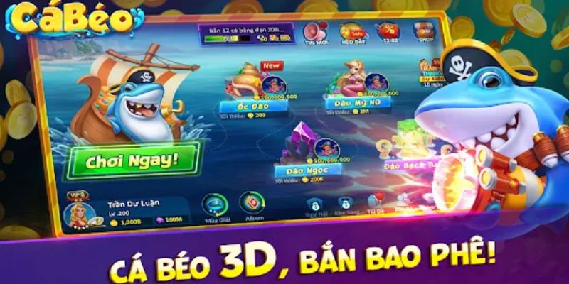 Bắn Cá Béo – Tựa Game Giải Trí Đổi Thưởng Nhất Tại Bet88