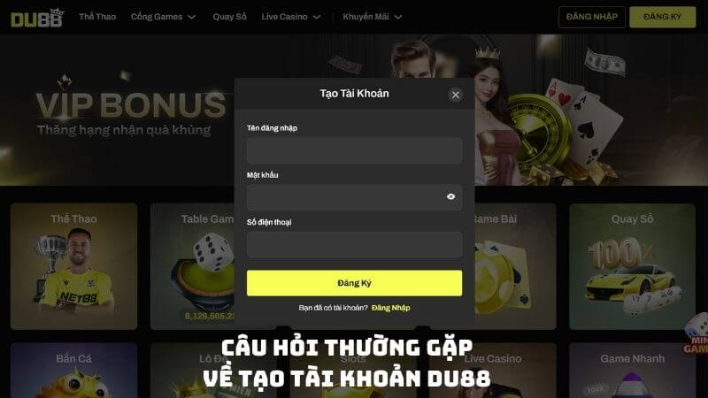 Câu Hỏi Thường Gặp – Giải Đáp Thắc Mắc Khi Cá Cược Tại Du88